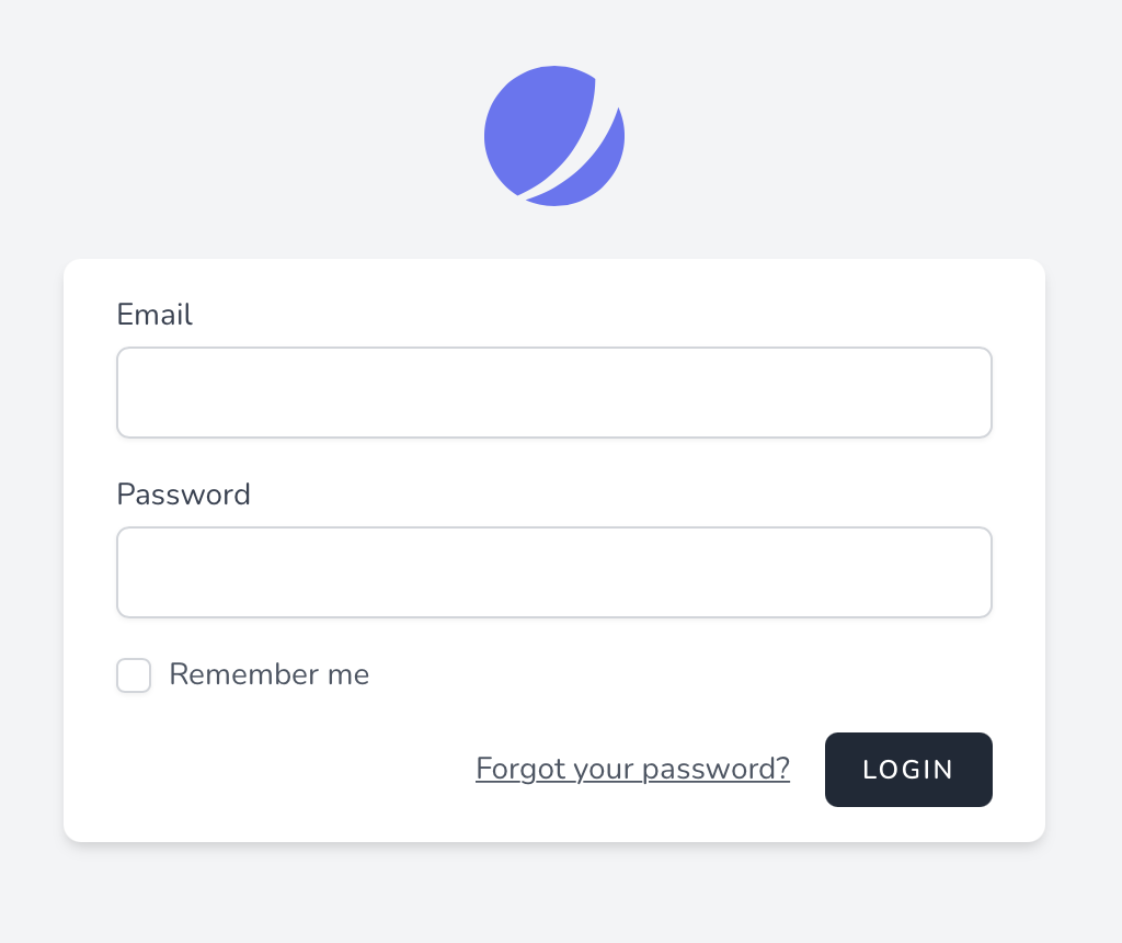 Screenshot of Authentication